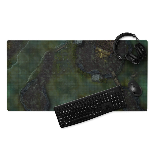 Abandoned Swamp Hut Battle Map/Mousepad