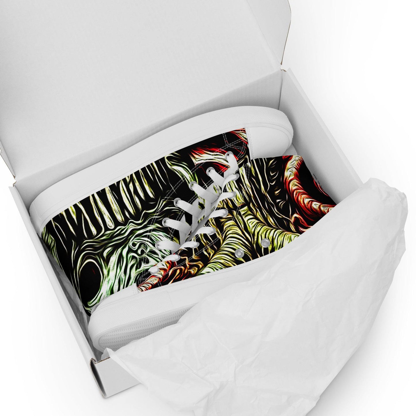 Cthulhu Vision High Top Canvas Shoes (Men’s)