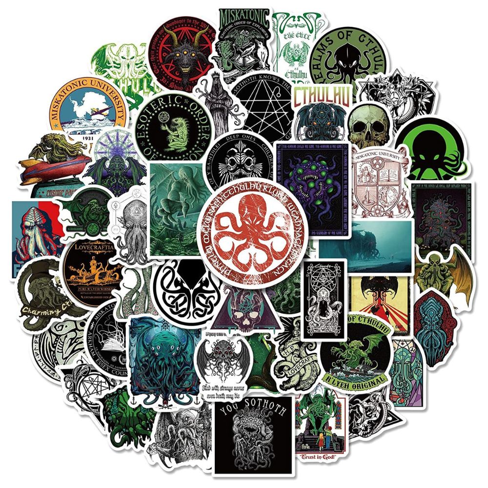 50PCS Cthulhu Mythos Sticker Pack