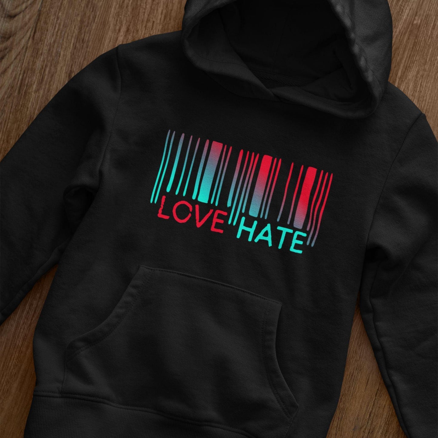 Love/Hate Hoodie (Unisex)