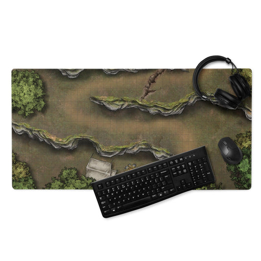 Mountain Pass Battlemat/Gaming Mouse Pad