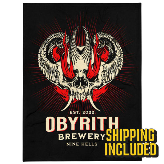 Obyrith Brewery Throw Blanket