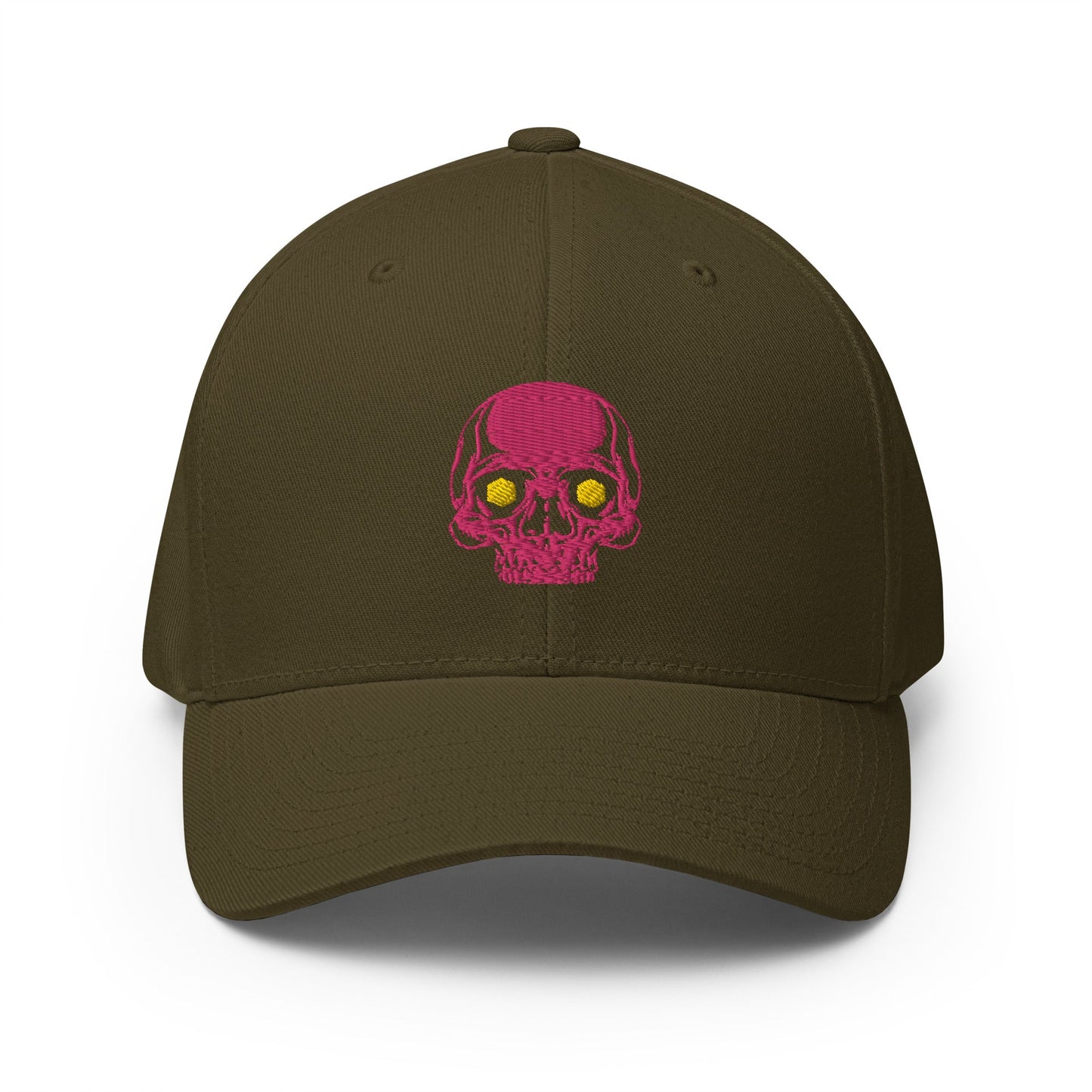 Polyhedral DnD Skull Structured Twill Cap