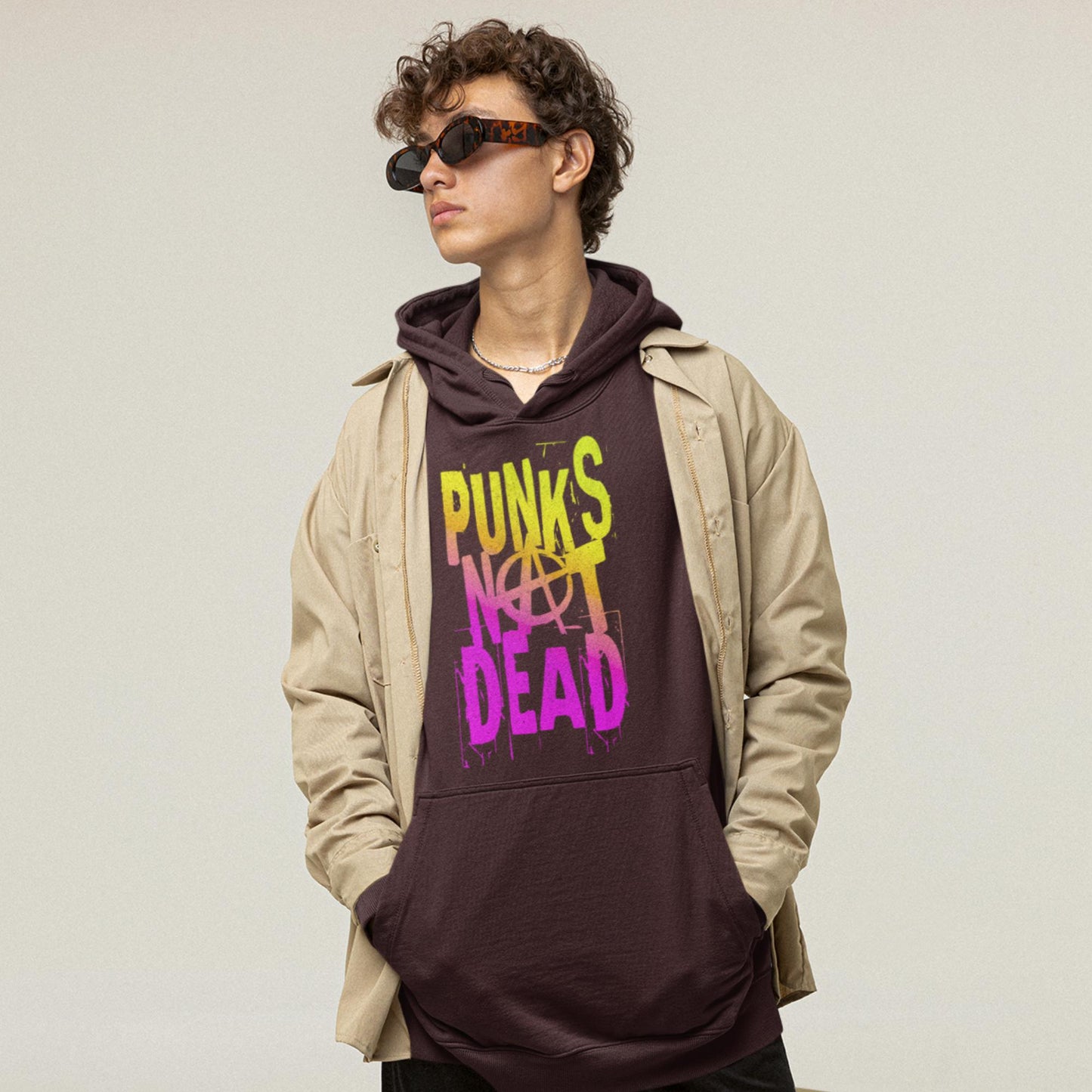Punks Not Dead Hoodie (Unisex)