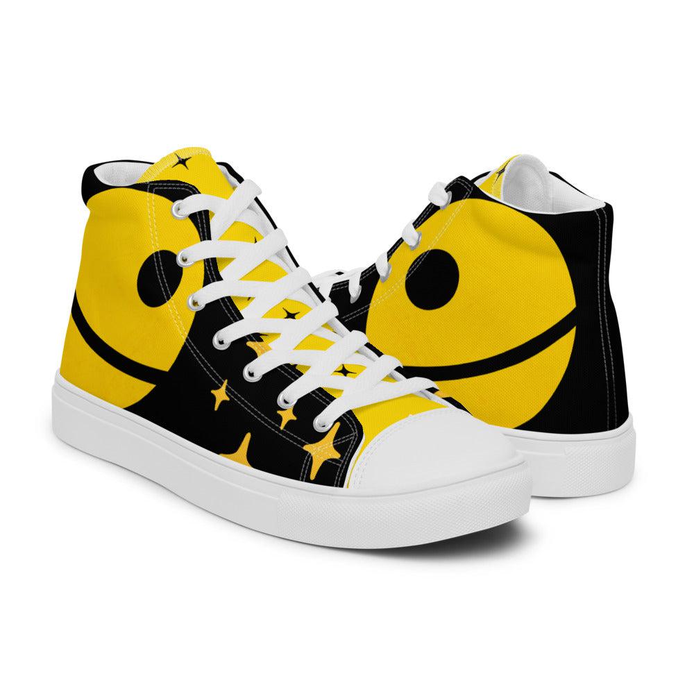 That's No Moon High Top Canvas Shoes (Women's)