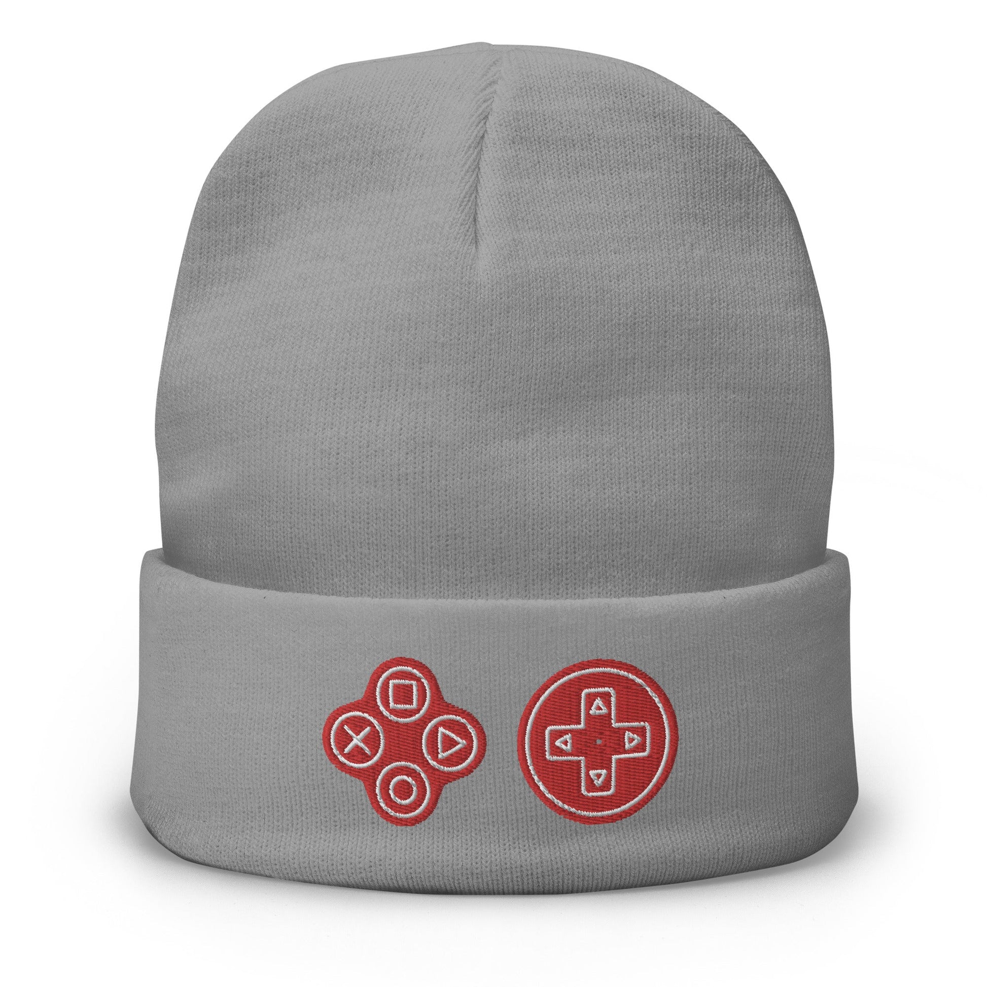 Video Game Controller Embroidered Beanie