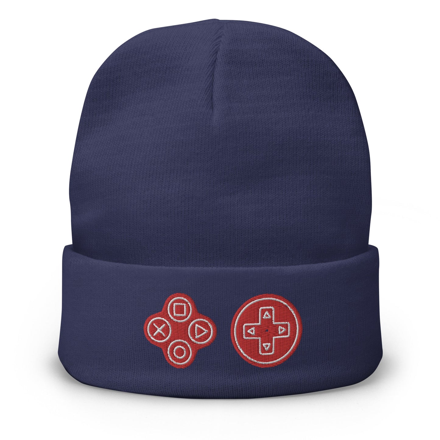 Video Game Controller Embroidered Beanie