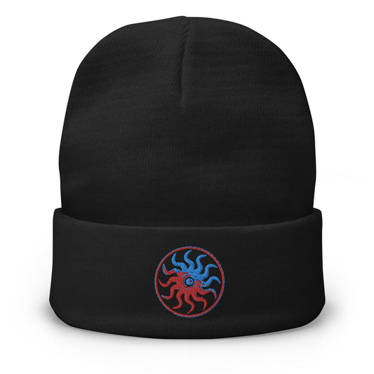 The Beholder Embroidered Beanie