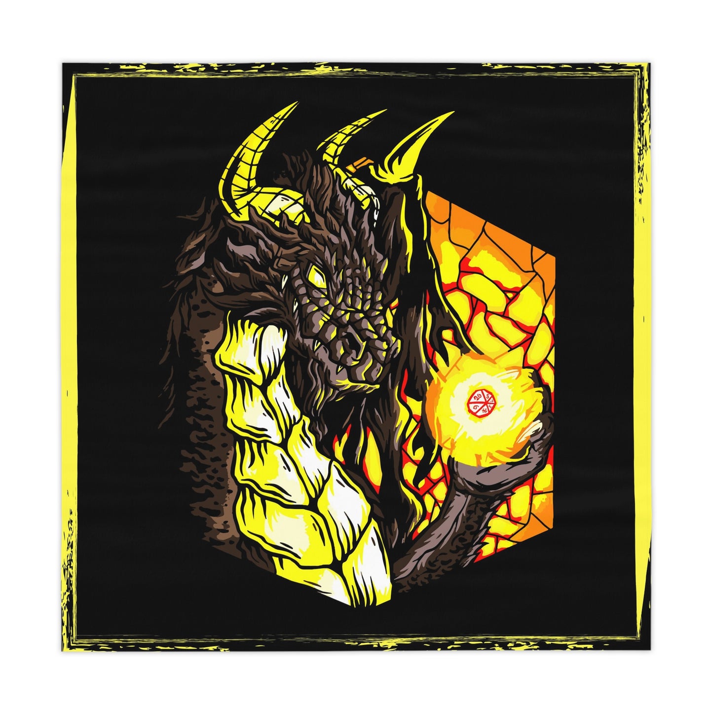 Dragon Dice TTRPG Gaming Table Cover